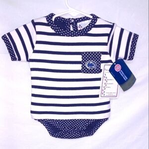 NWT Newborn girls PENN STATE creeper onsie